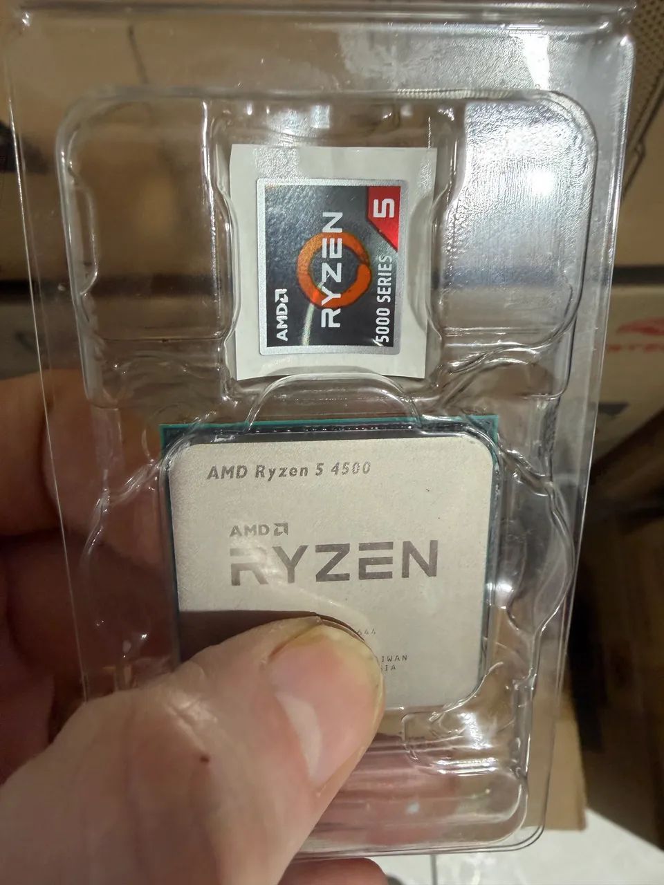 Barbada Processador RYZEN 5 4500 Novo - Foto 3
