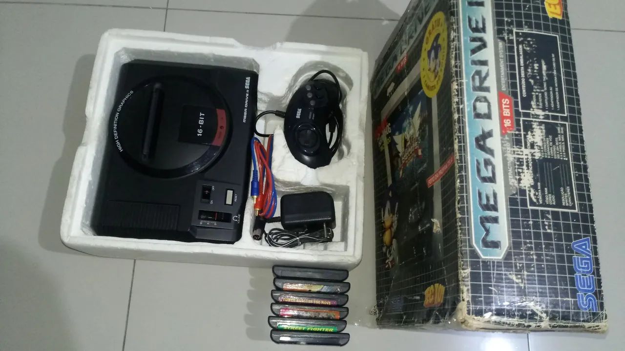 Mega Drive 2 TEC TOY na Caixa  - Foto 4