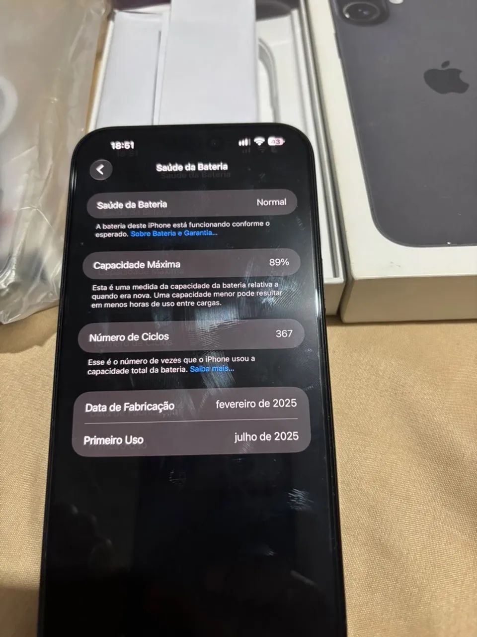 iPhone 16 Plus 128GB Preto (C/ Nota) + Brinds  - Foto 2