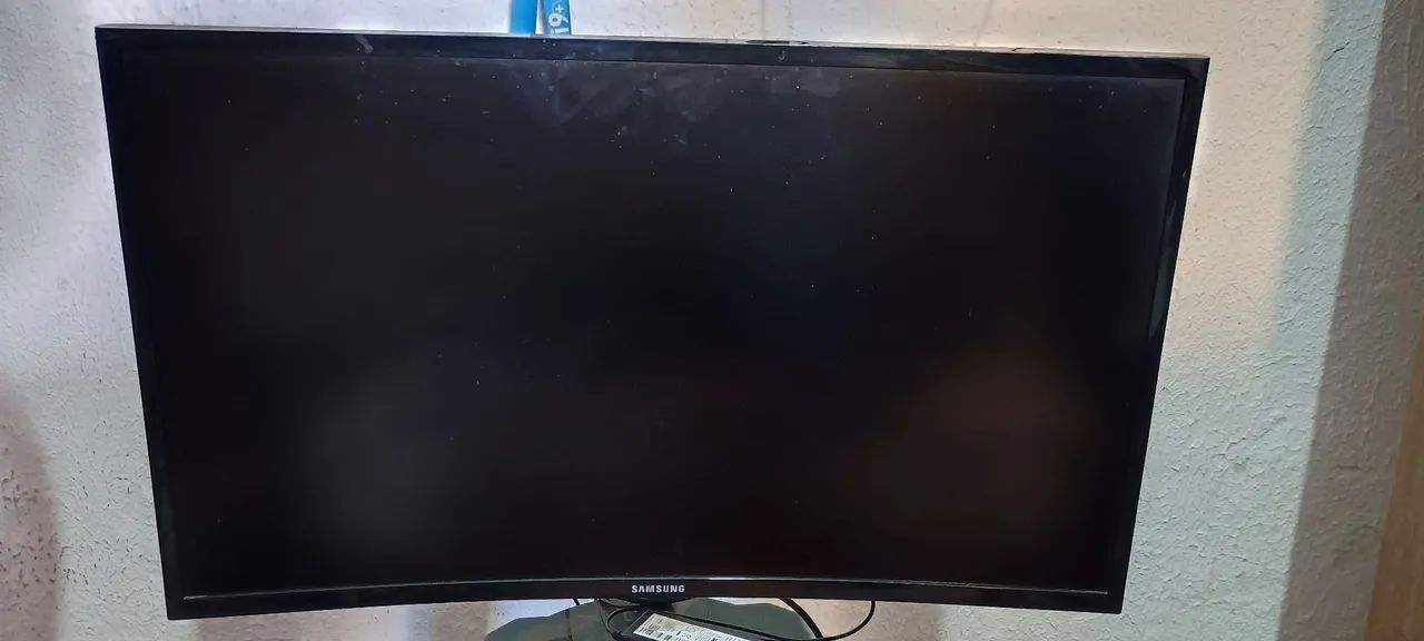 Monitor Gamer Samsung curvado 27° (Queimado)