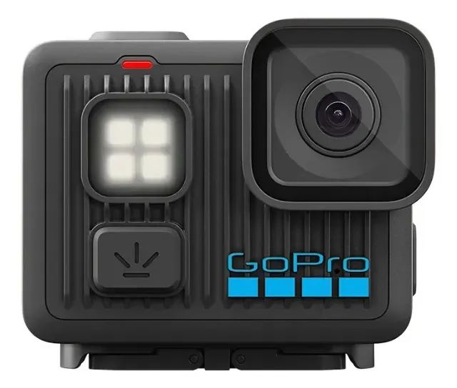 GoPro LIT HERO - Câmera de Ação Compacta à Prova d'água com Luz Integrada, Vídeo 4K60 fps