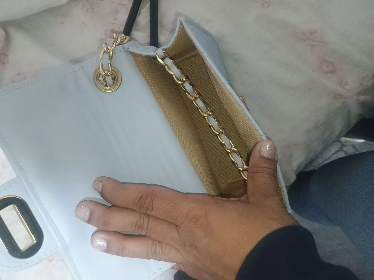 Bolsa azul bebe - Foto 2