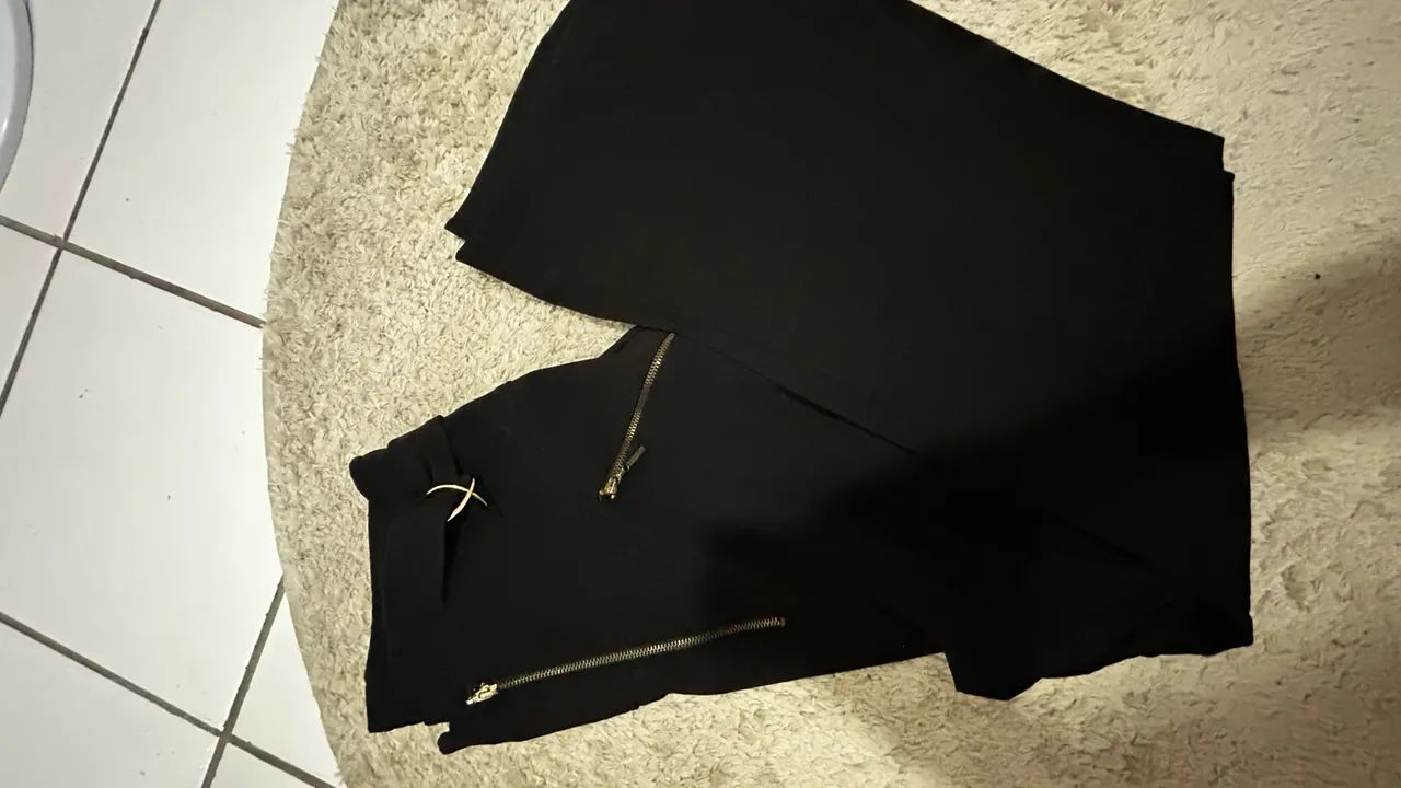 Calça de tecido 
