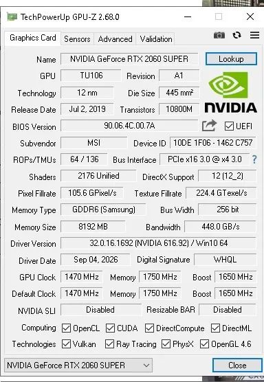 Rtx 2060 SUPER 8GB - Foto 2
