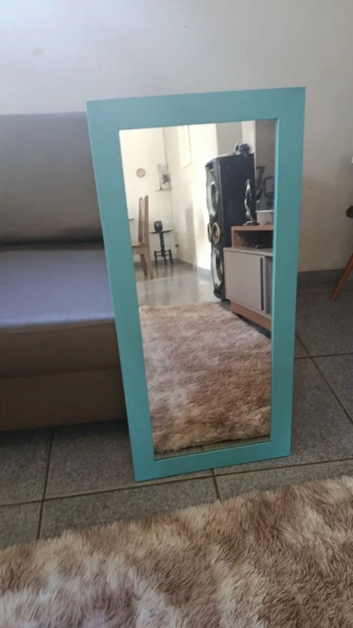 Tapete e espelho