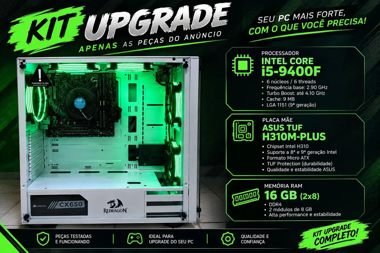 Kit Upgrade Gamer