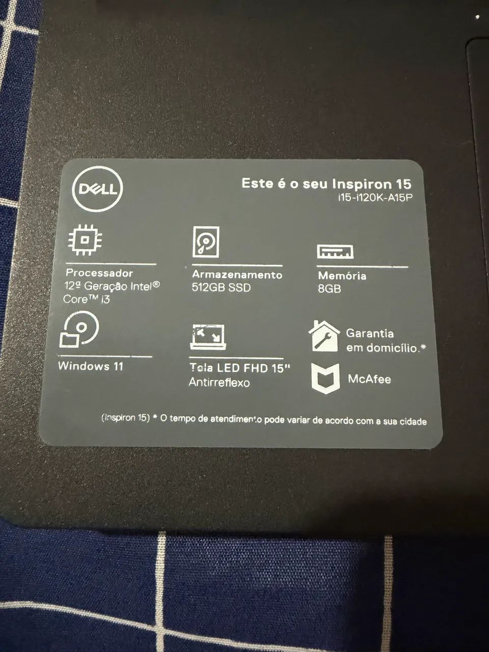 Notebook Dell inspiron 15 - Foto 2