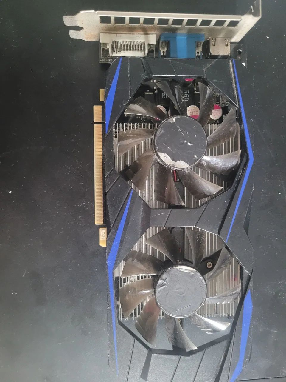 Placa Nvidia 9800GT com defeito