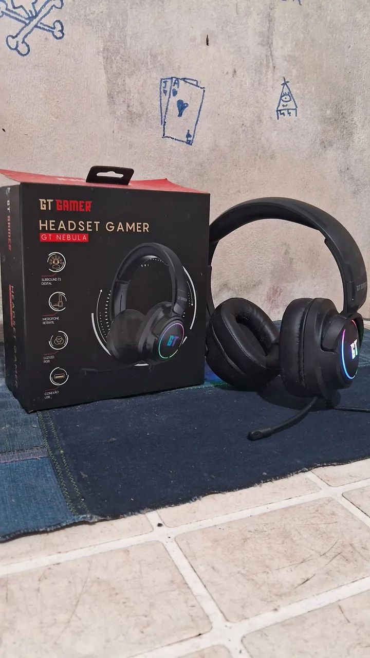 Fone gamer novo  - Foto 3