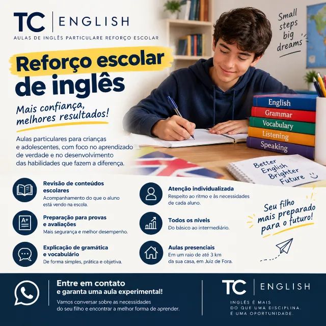 Reforço escolar particular