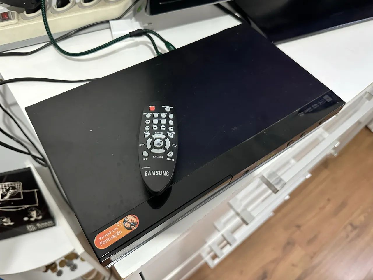 Dvd Player Videokê Samsung C360KS C/ Microfone - Foto 5