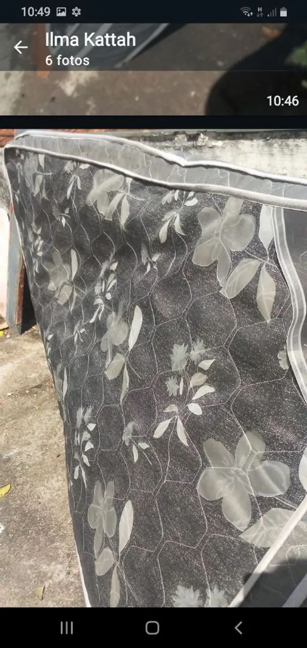 COLCHAO SAO TREIS FINOS COM CAPA FIXA ESPUMA MUITO CONFORTAVEL BAIRRO BONFIM  - Foto 2