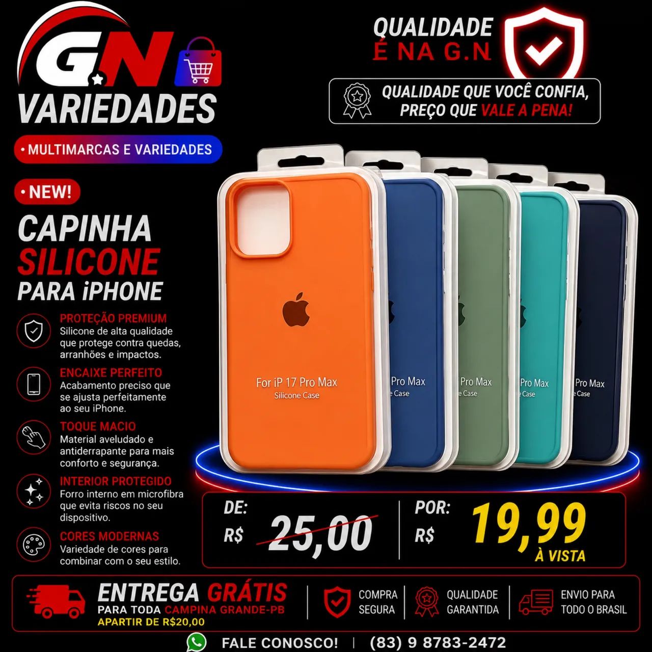 Capinha de iPhone 