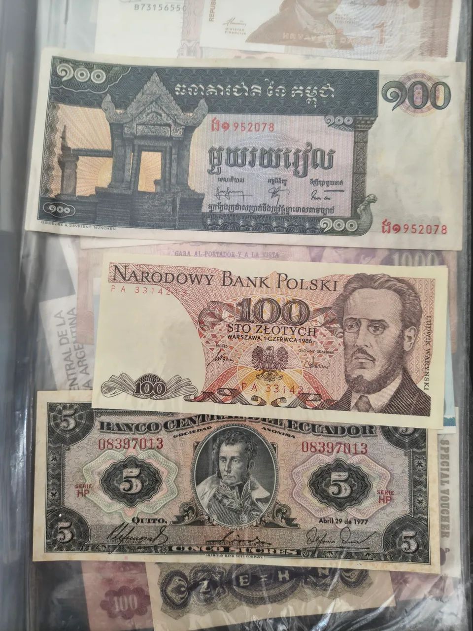 Notas antigas e estrangeiras - Foto 4