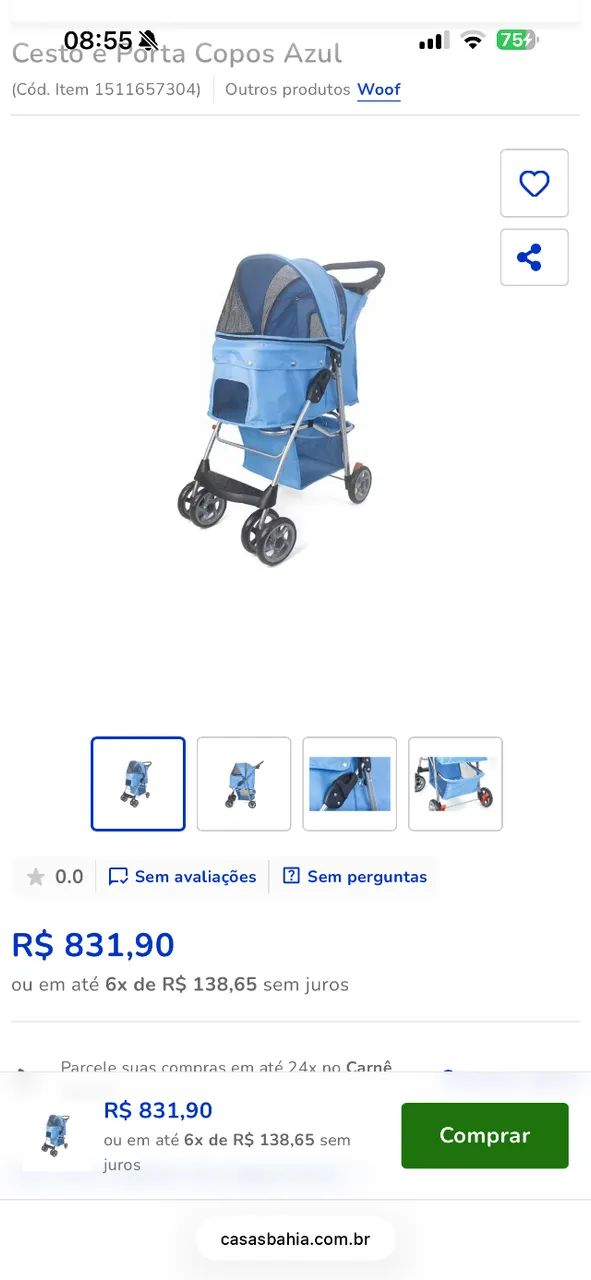 Carrinho Pet  - Foto 4