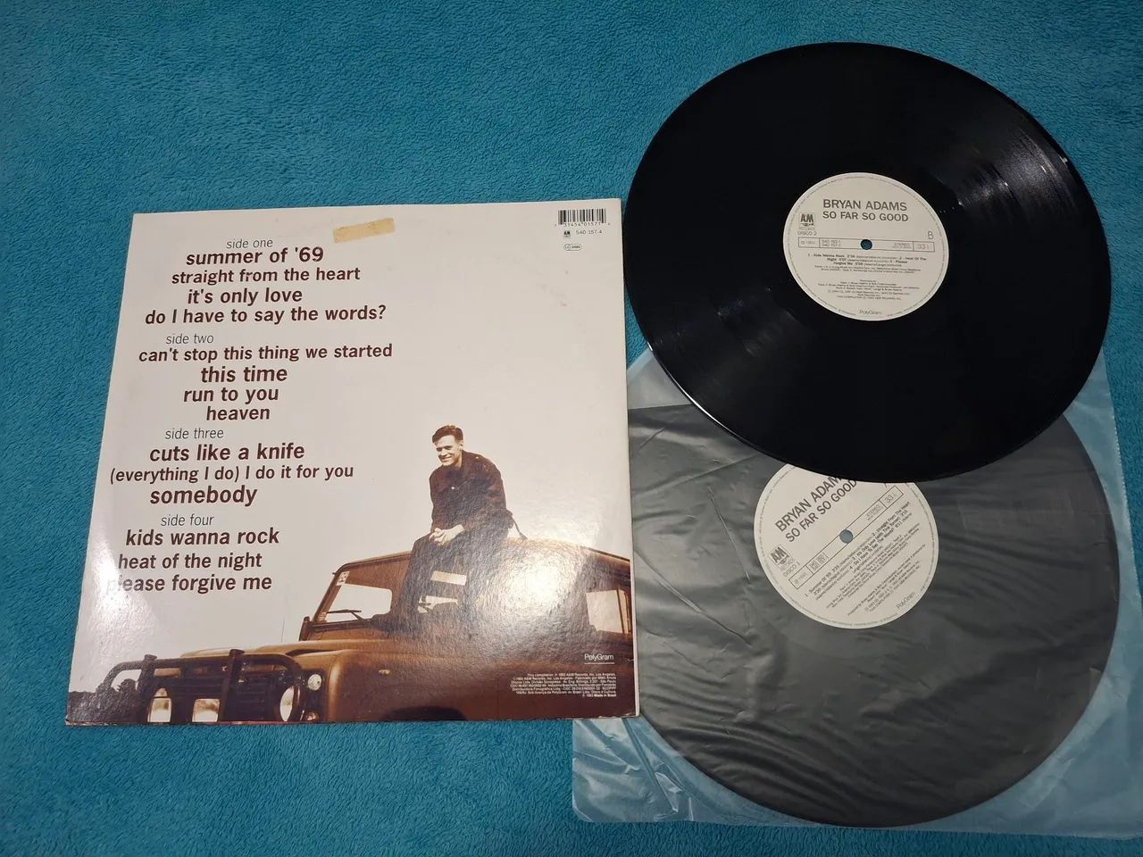 LP Bryan Adams So Far So Good Duplo Raríssimo  - Foto 2