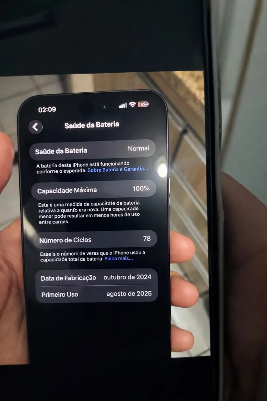 IPHONE 15 PLUS EM PERFEITO ESTADO!! - Foto 2