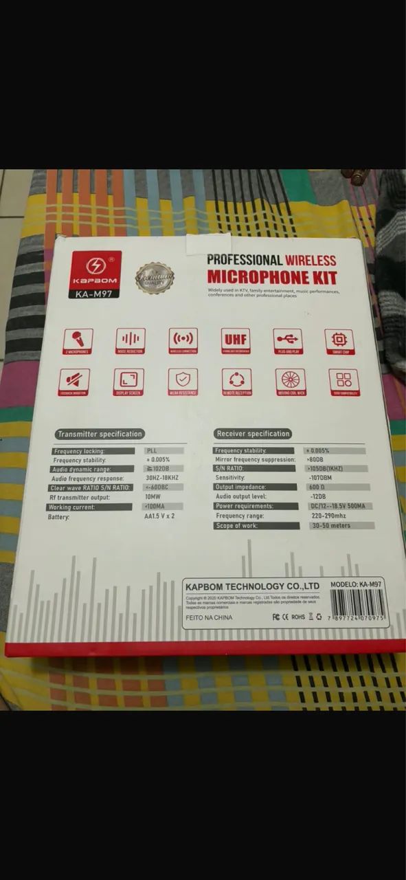 Kit karaokê 