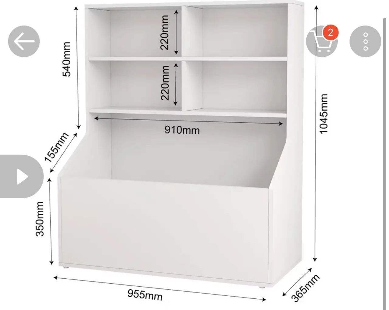 Estante multiuso  - Foto 2