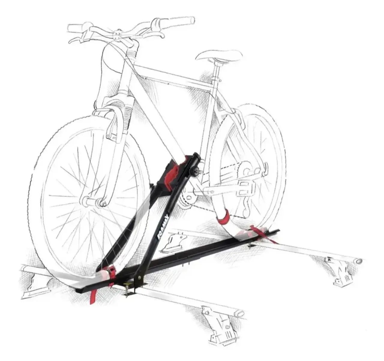 2 Transbike de Teto EQUIMAX  - Foto 2