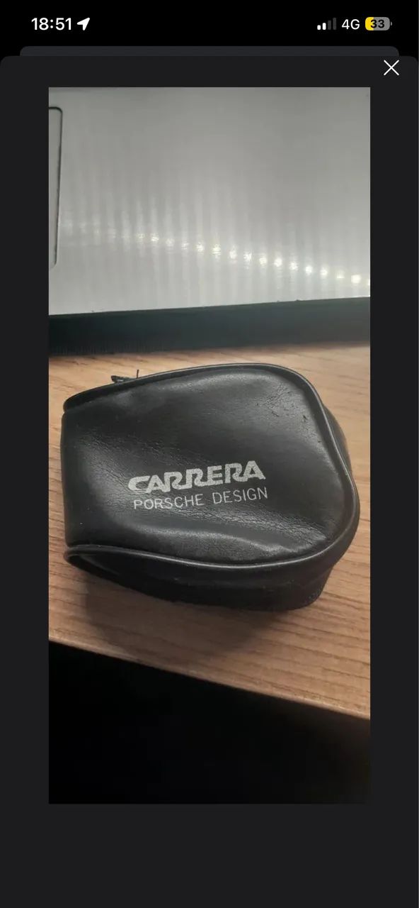 Óculos original Porsche design carrera anos 80