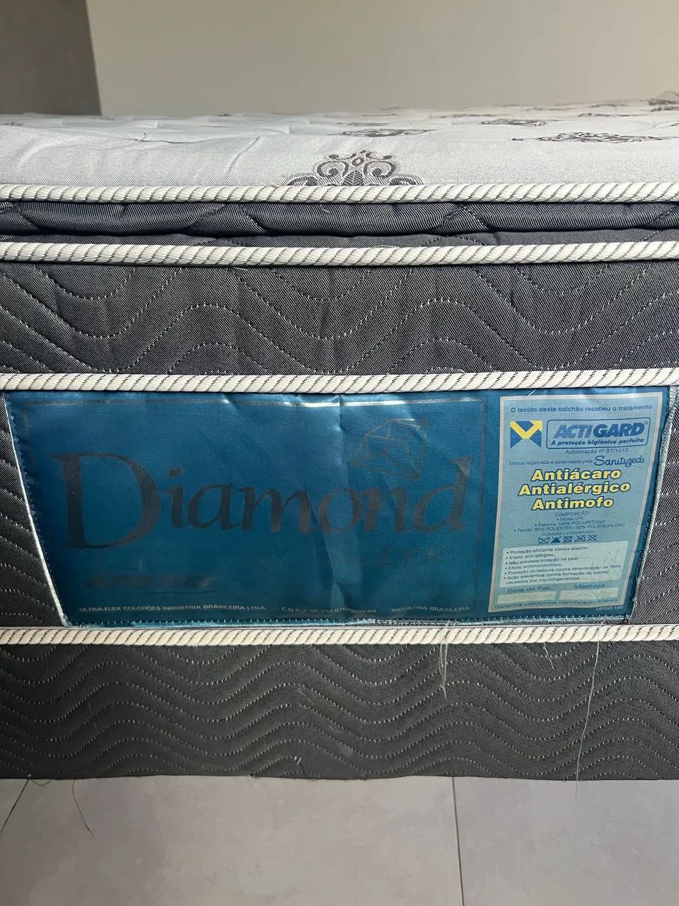 Cama box + colchão King Diamond ultraflex  - Foto 2