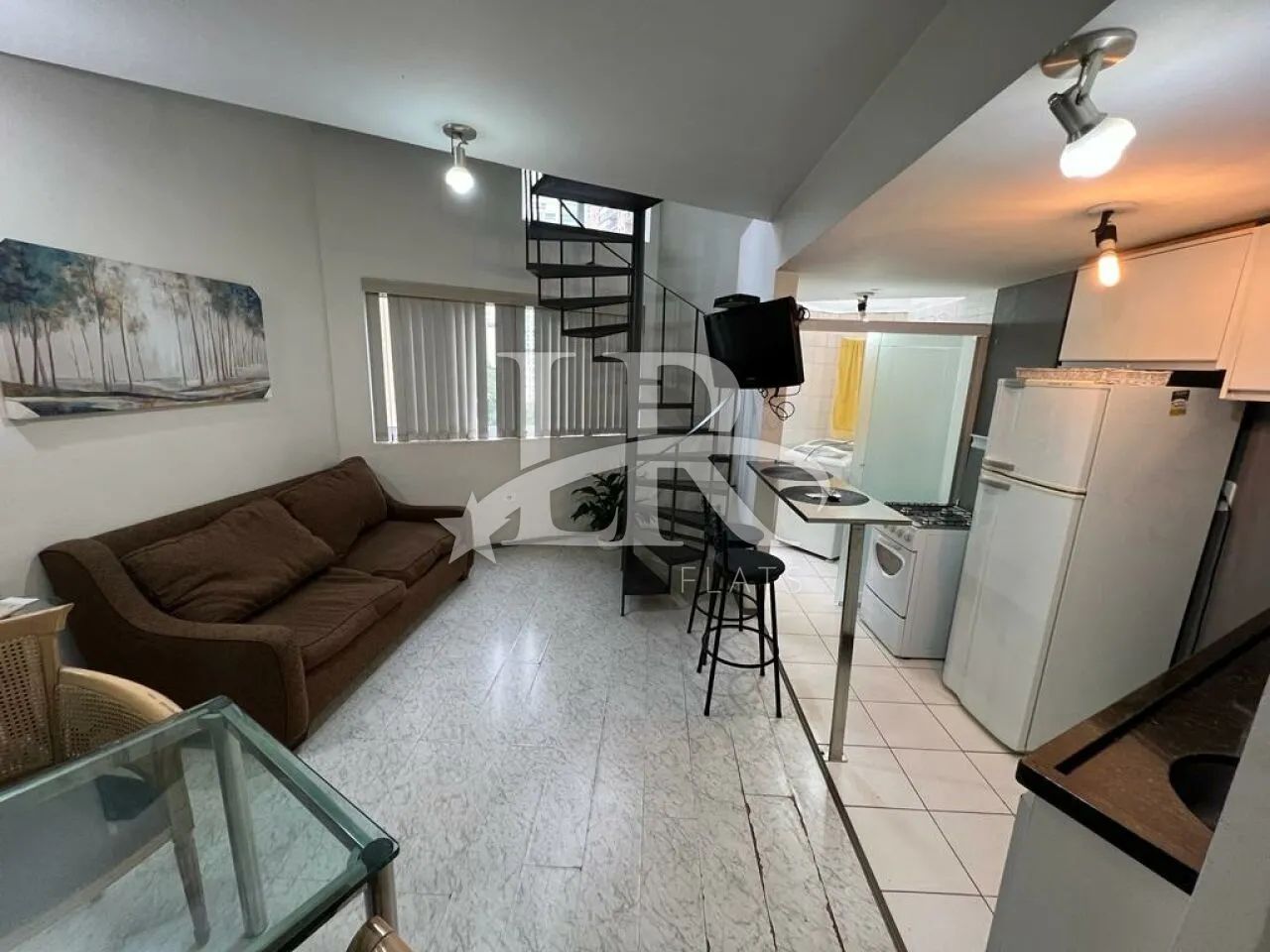 LR Flats Apartamento e Studio - Duplex mobiliado para alugar na Vila Nova Conceição. - Foto 3