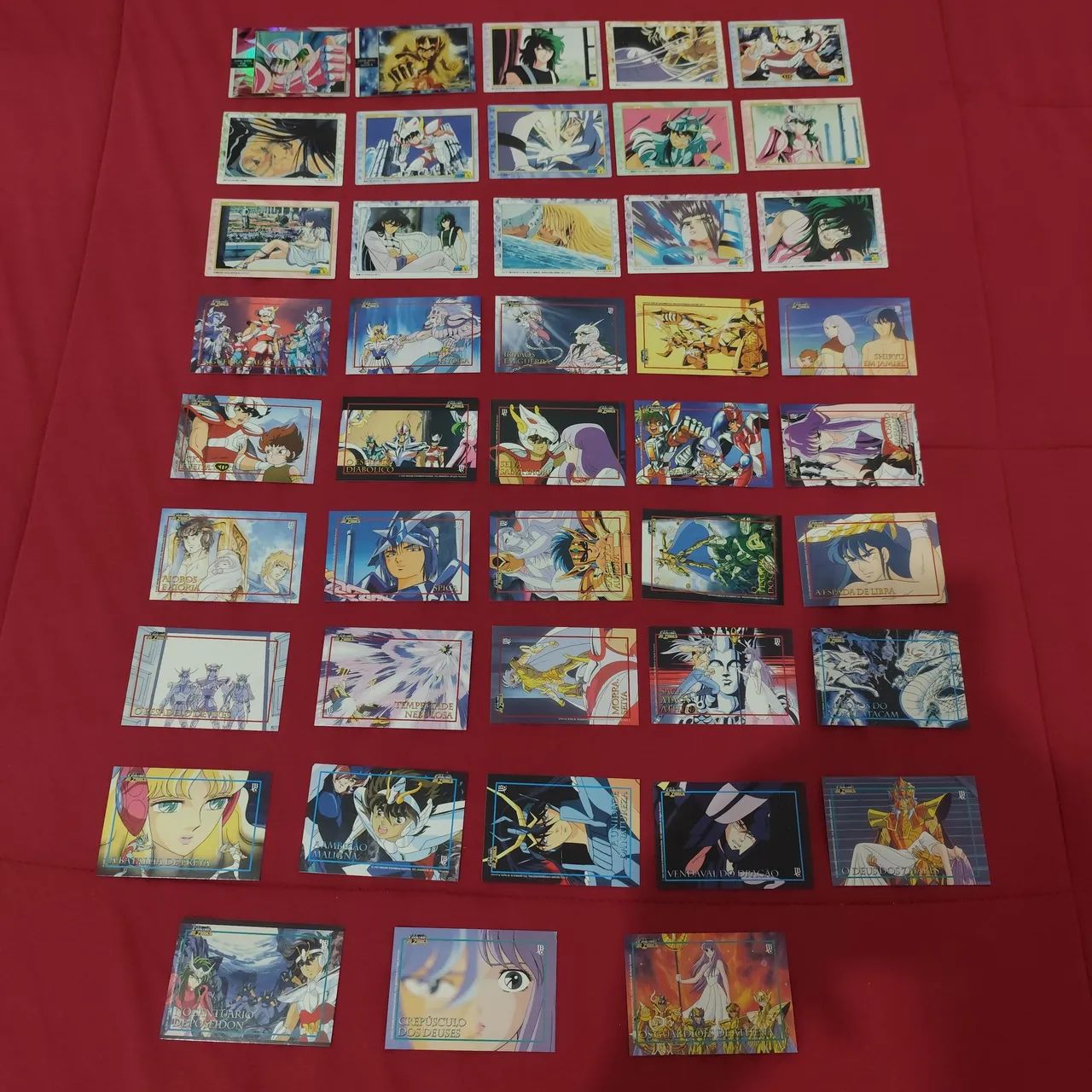 Cards Cavaleiros Do Zodíaco - Santuário, Asgard, Poseidon E The