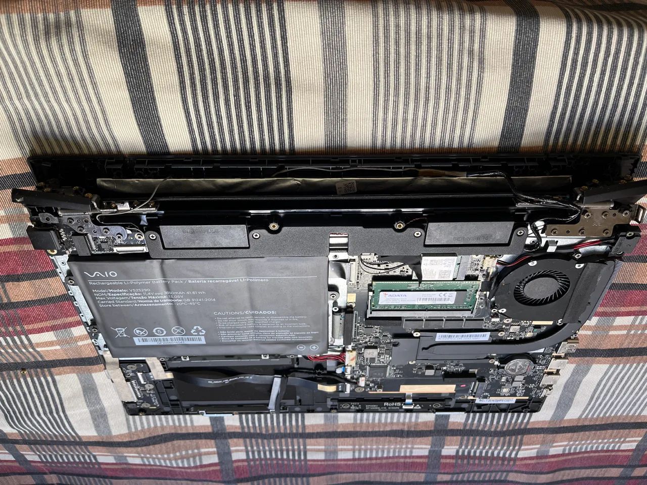 Notebook Sony vaio (retirada de peças apenas) - Foto 2