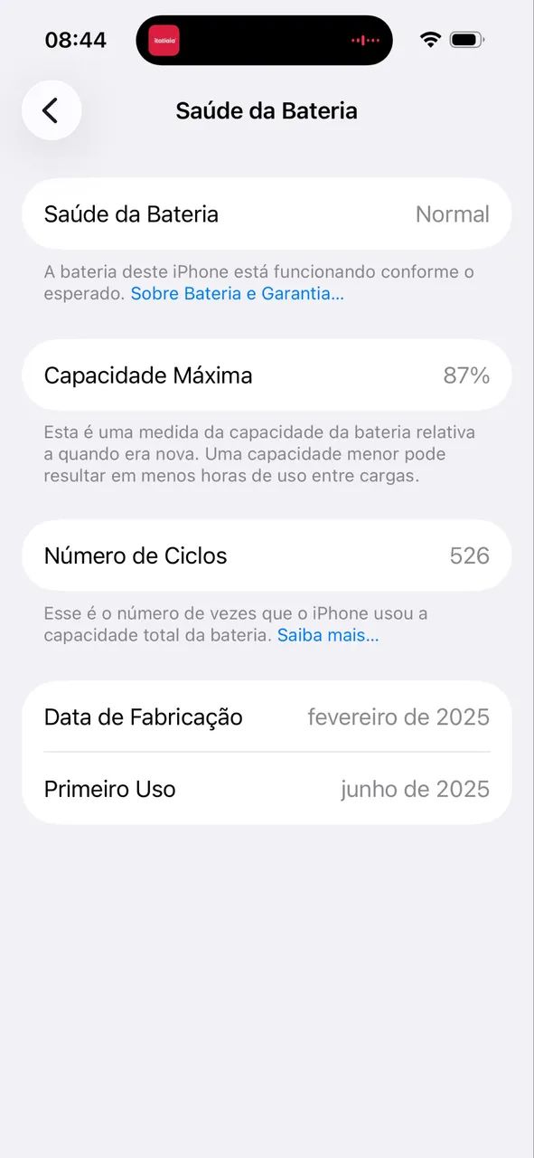 iPhone 16 novo 