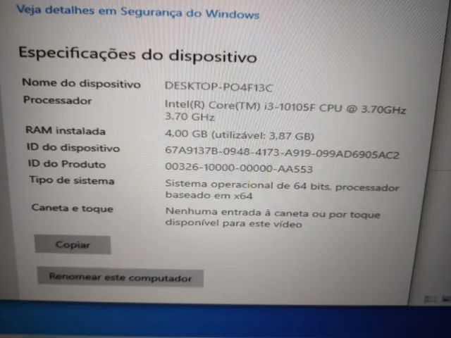 PC COMPUTADOR PARA JOGOS ESTUDOS E TRABALHO BARATO PARA VENDER LOGO - Foto 4