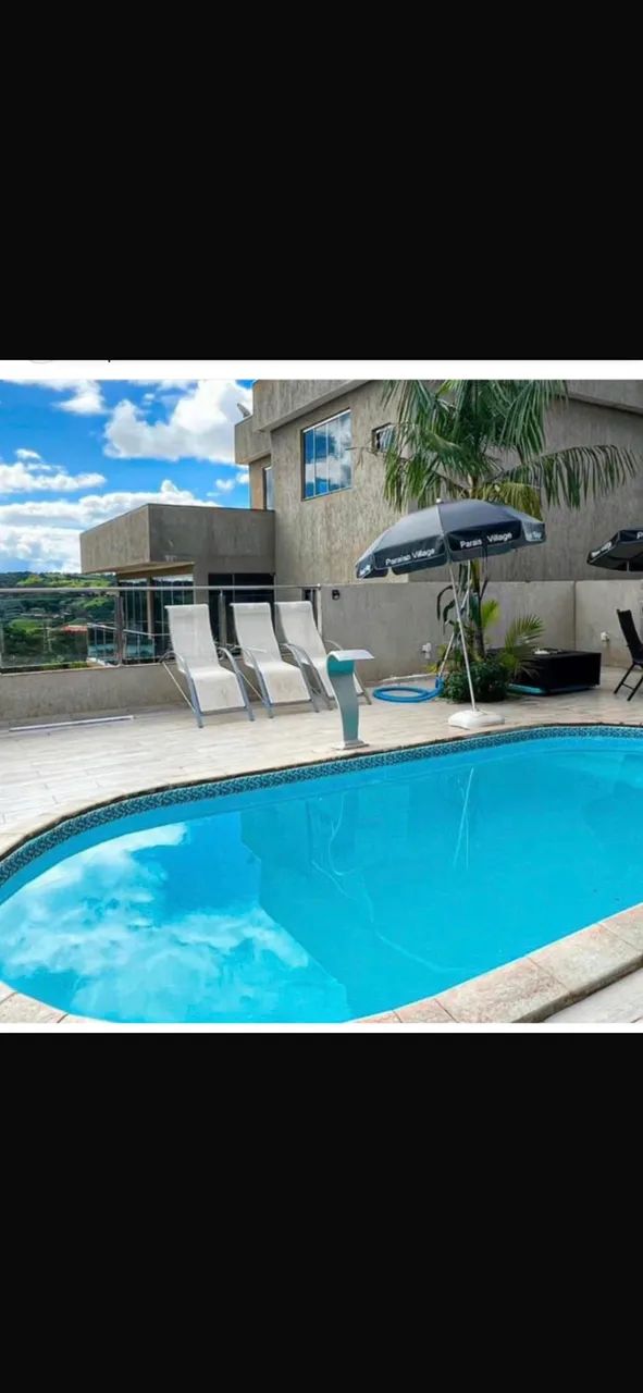 Piscina de Fibra com instalação ( 6 metros )