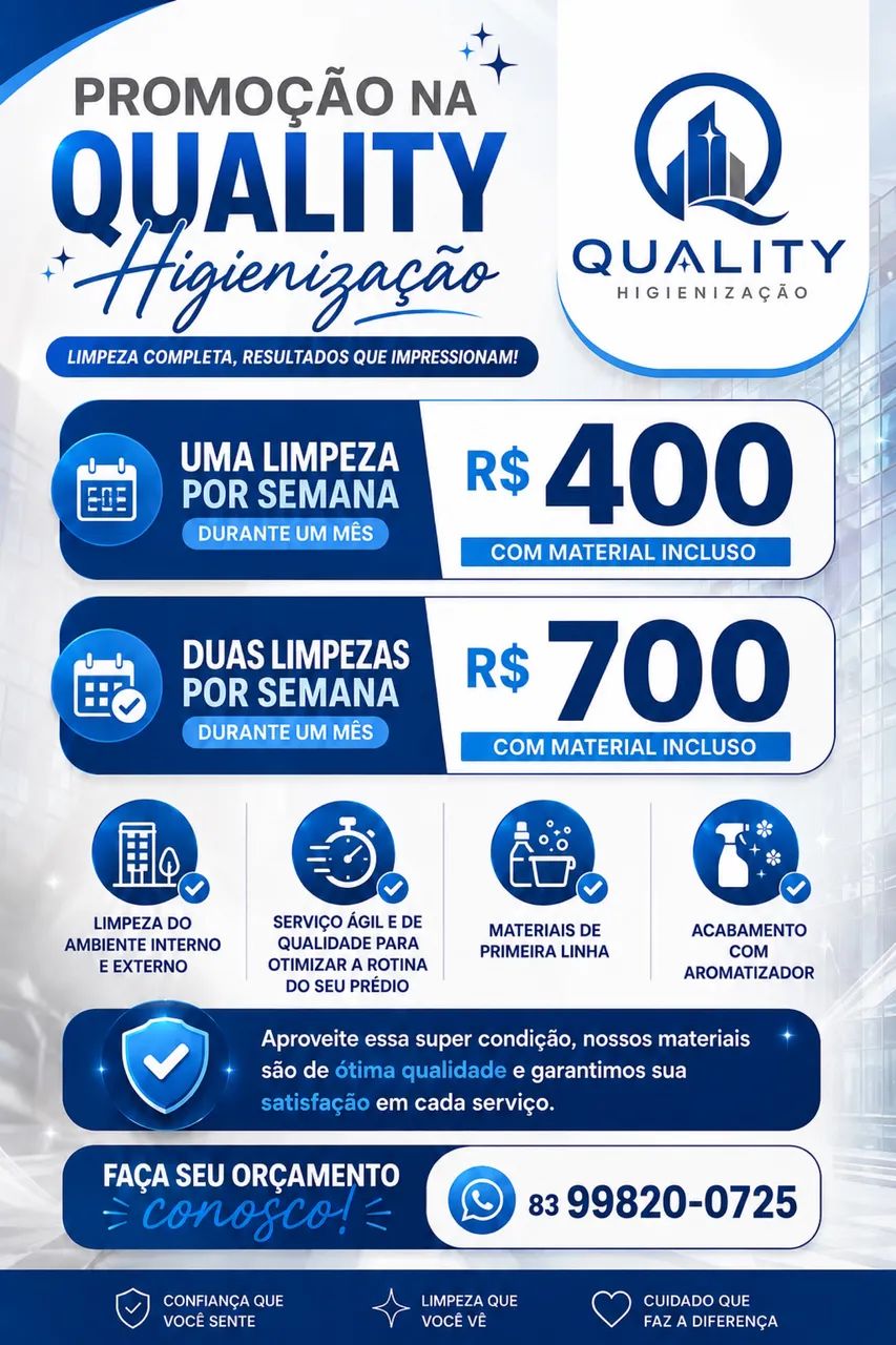 Limpeza em Condomínio