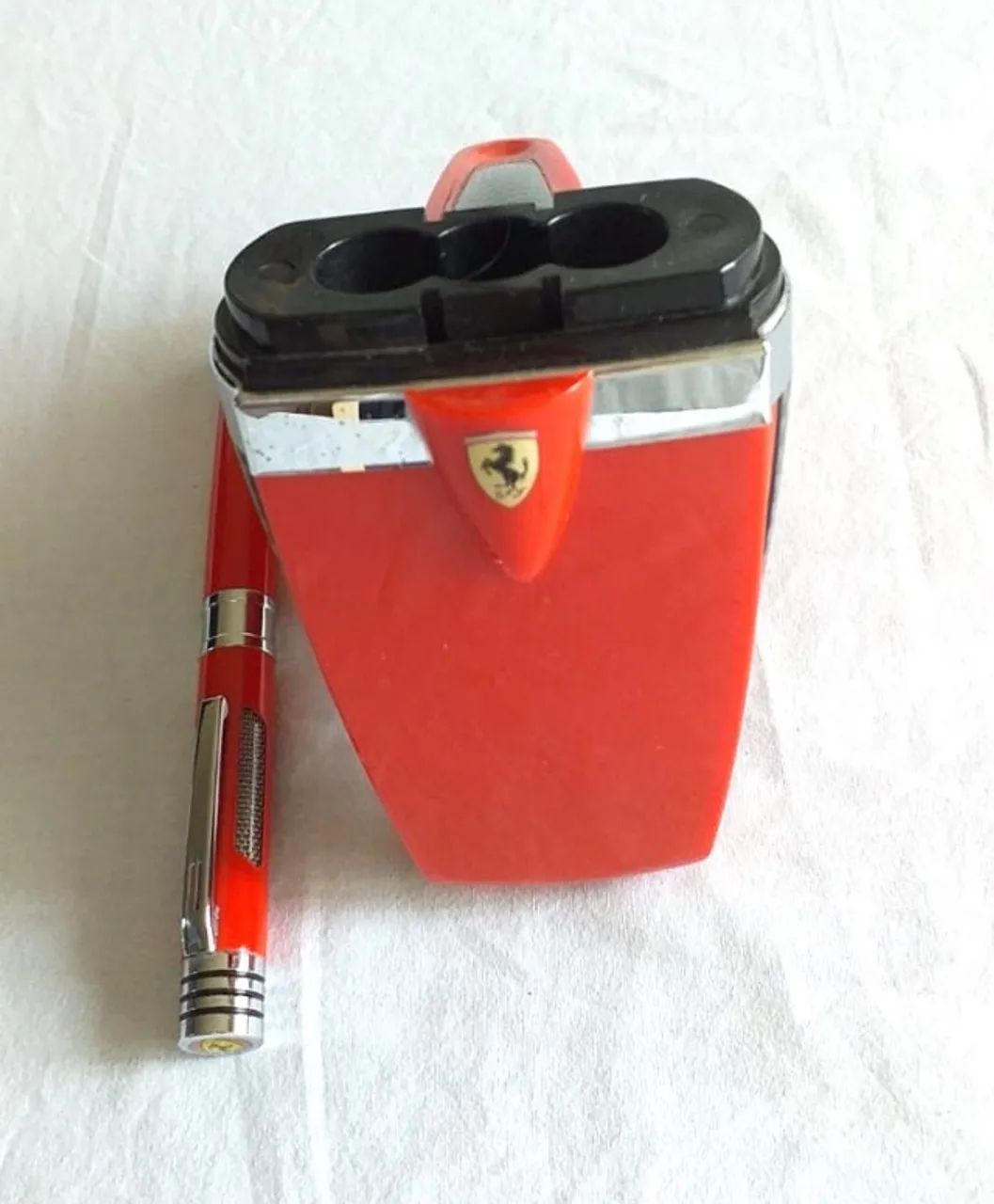 Caneta Ferrari, nova, no estojo. - Foto 3