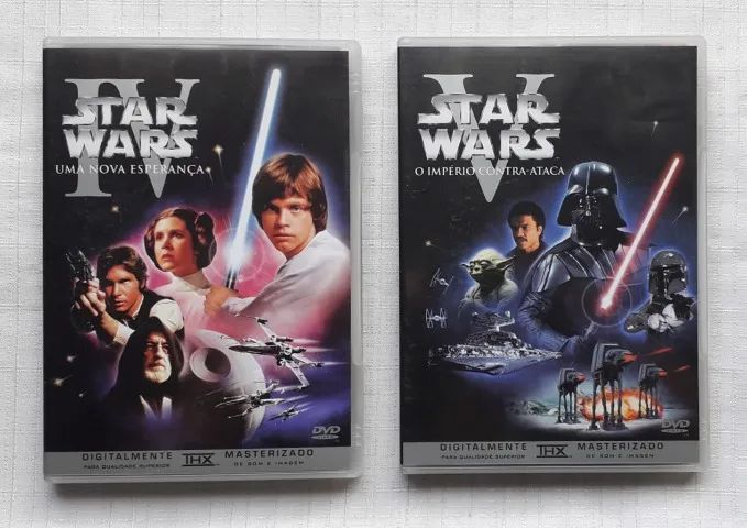 Dvd Box Trilogia Star Wars - Ep. IV-V-VI (original) - CDs, DVDs