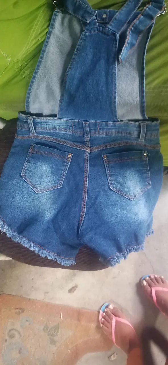Macaquinho jeans