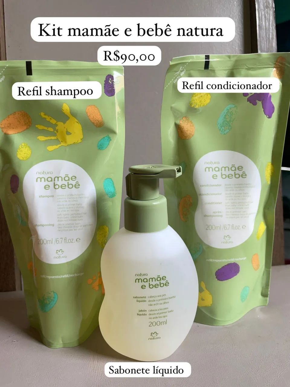 Kit mamãe e bebê natura - Foto 2