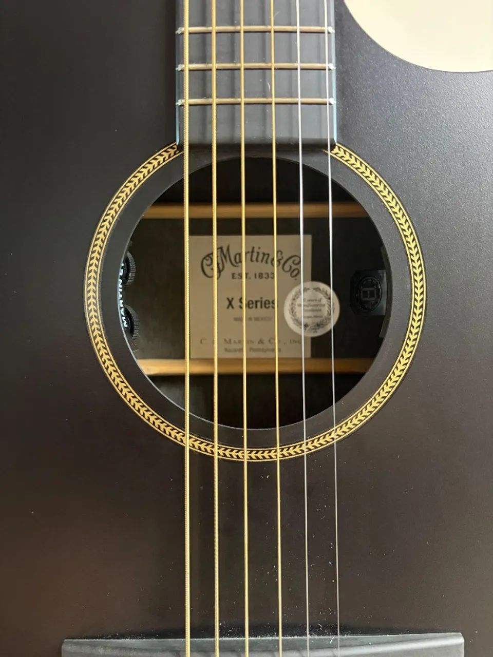 Violão Martin GPC-X1E Black.  - Foto 4