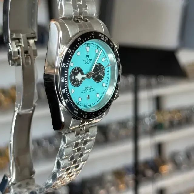 Relógio TUDOR GENEVE Flamingo Blue - AUTOMÁTICO  - Foto 3