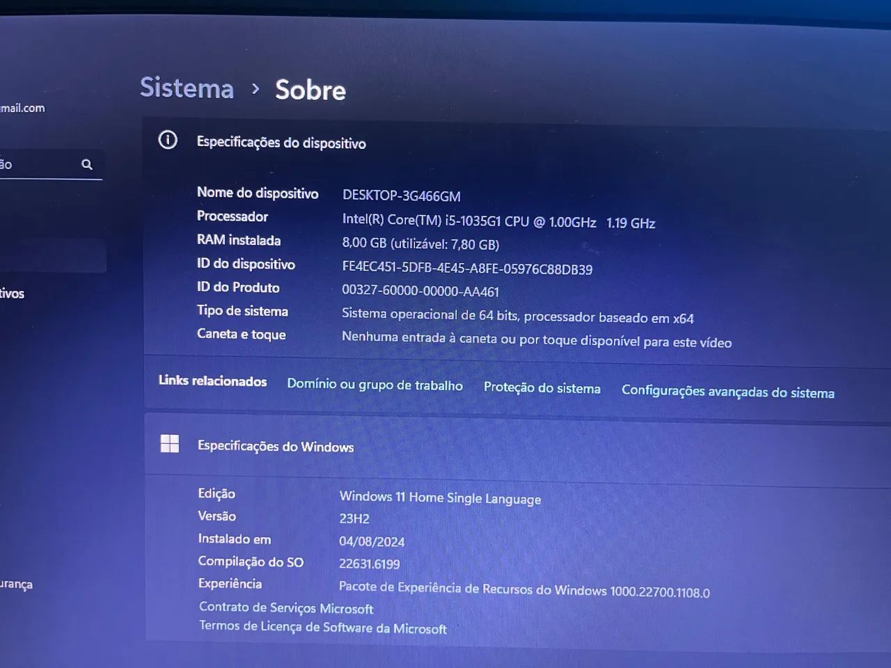 Vendo notebook chama no WhatsApp *69 - Foto 4
