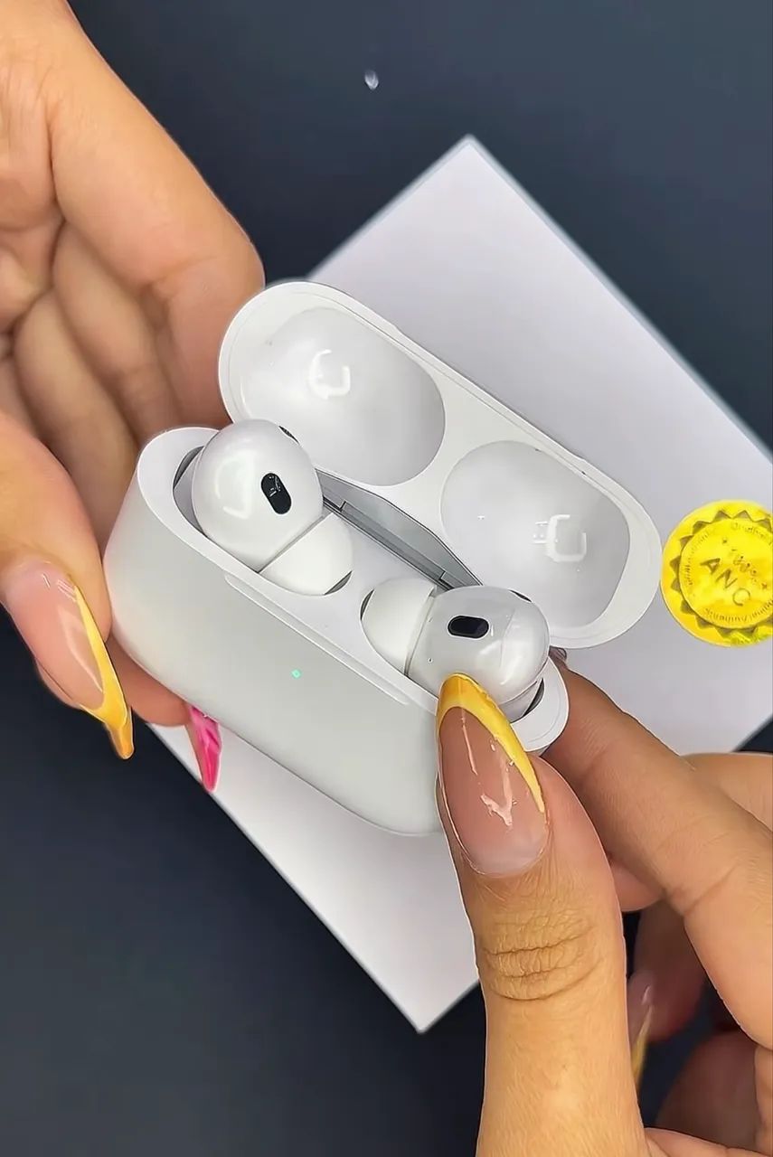 Fone Sem Fio Bluetooth 5.1 + Cancelamento de Ruído Ativo - AirPods Pro 2ª Geração! - Foto 2