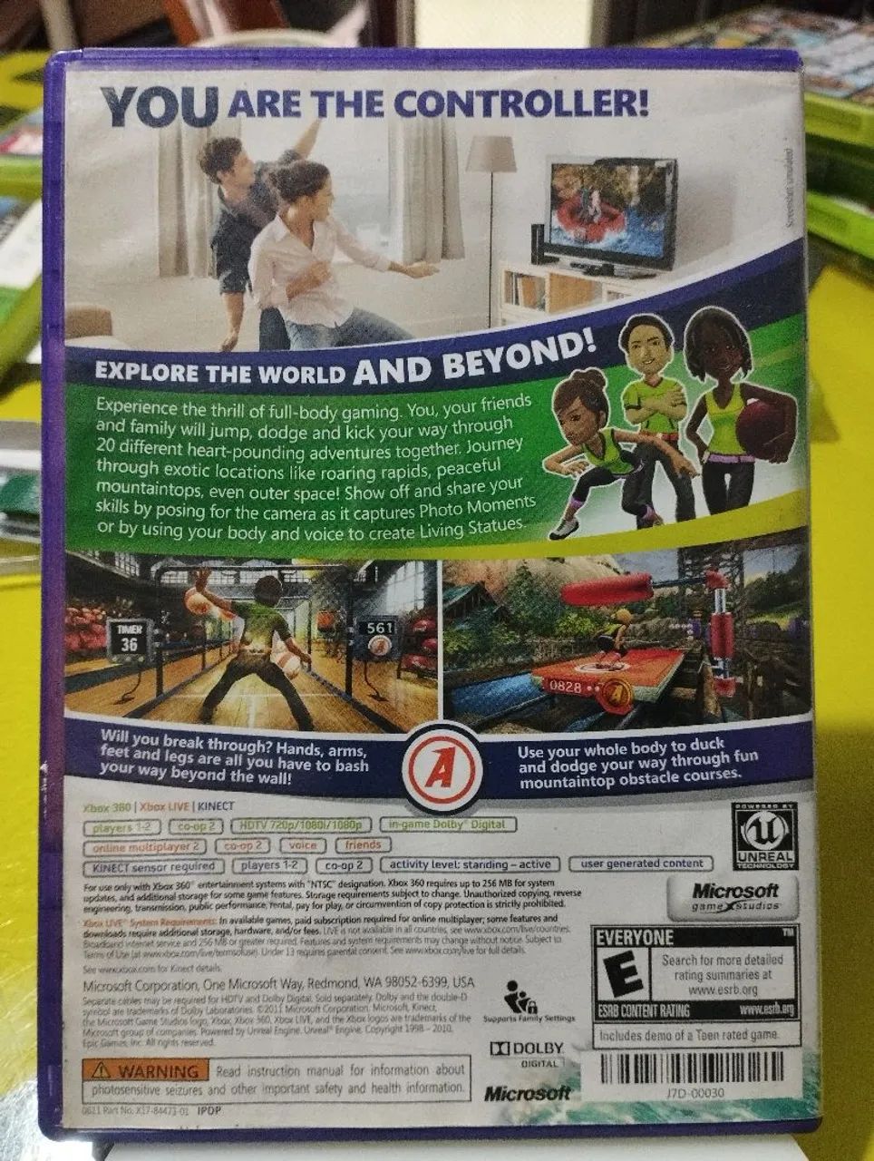 Kinect adventures Xbox 360 - Foto 3