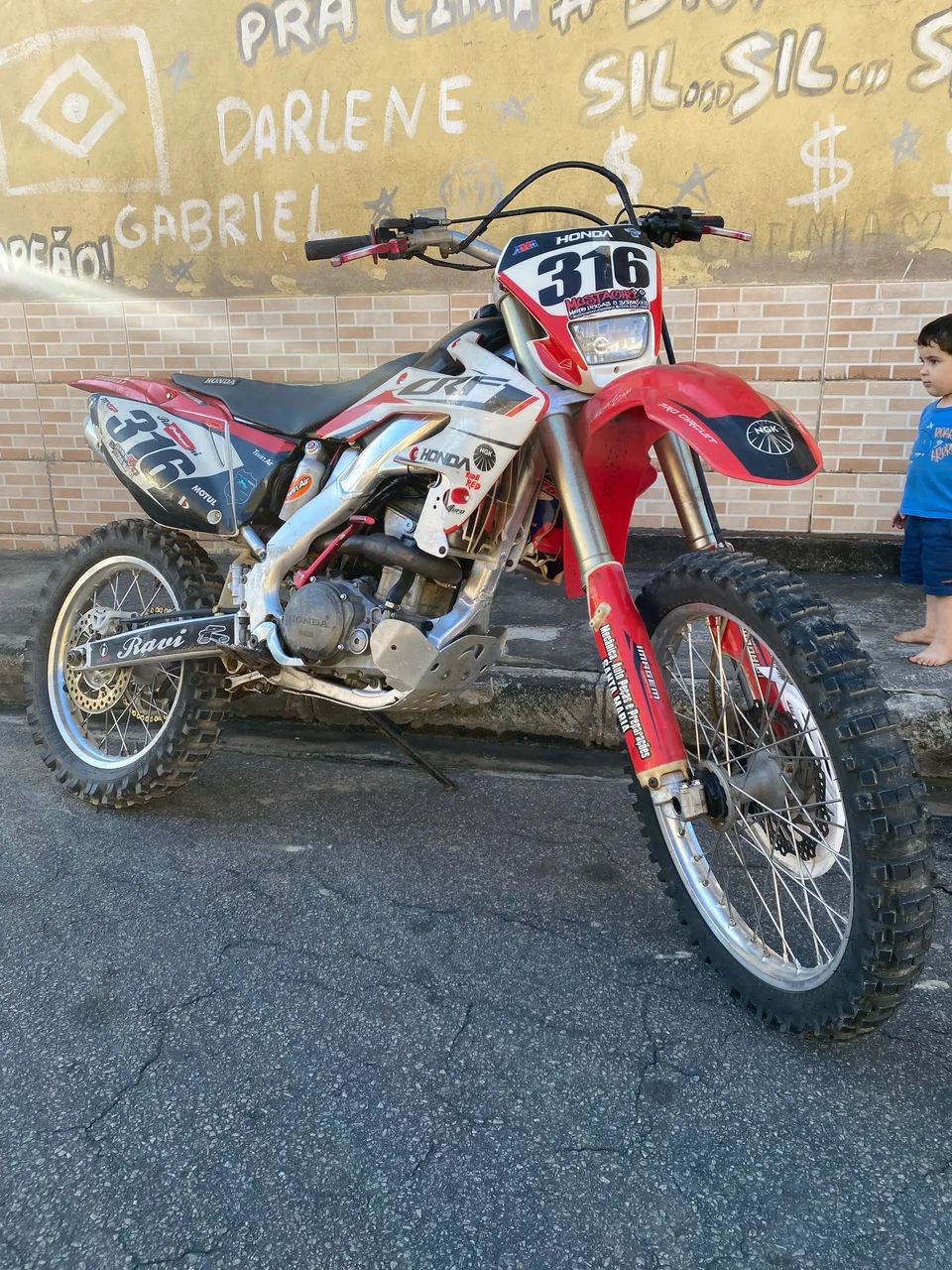 Crf250x partida elétrica  - Foto 2