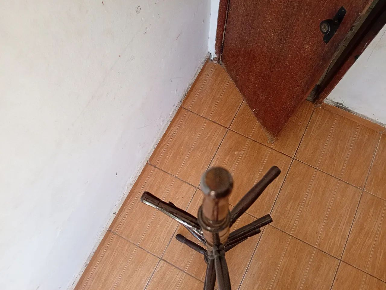 Cabideiro antigo madeira - Foto 4
