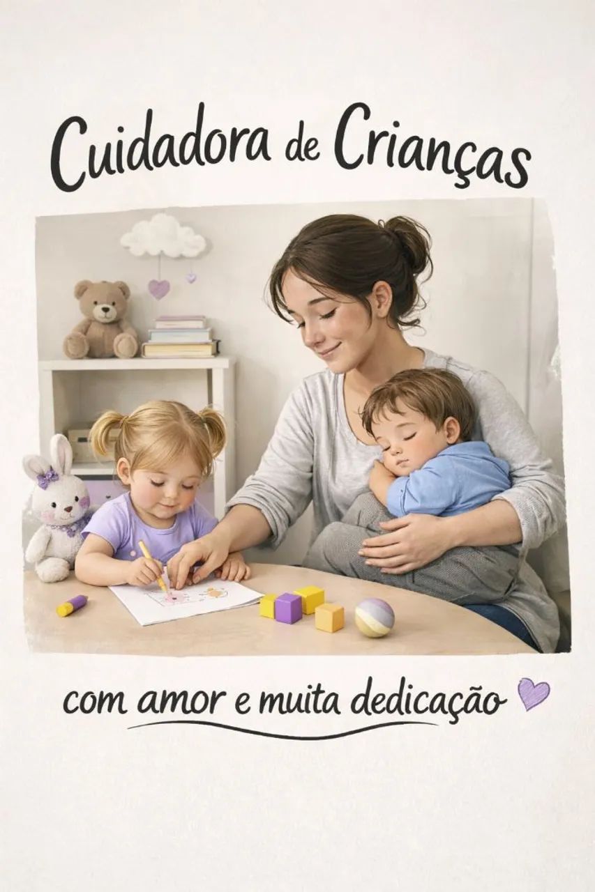 Cuidadora de crianças 
