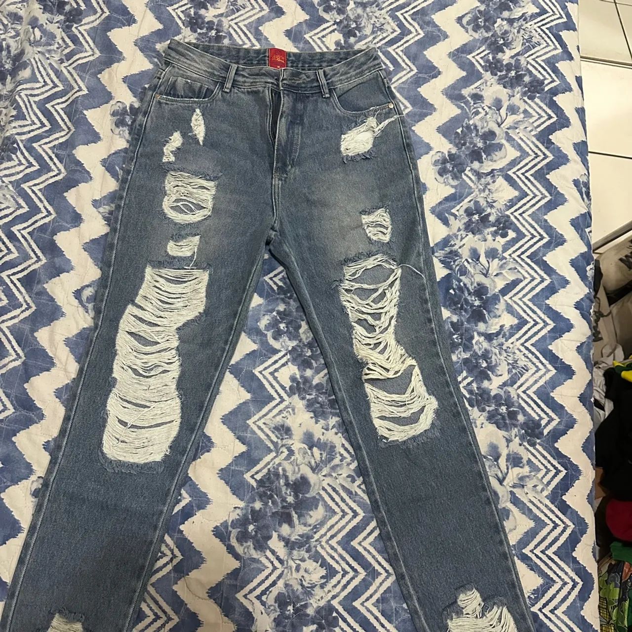 Calça jeans nova tam 40 - Foto 3