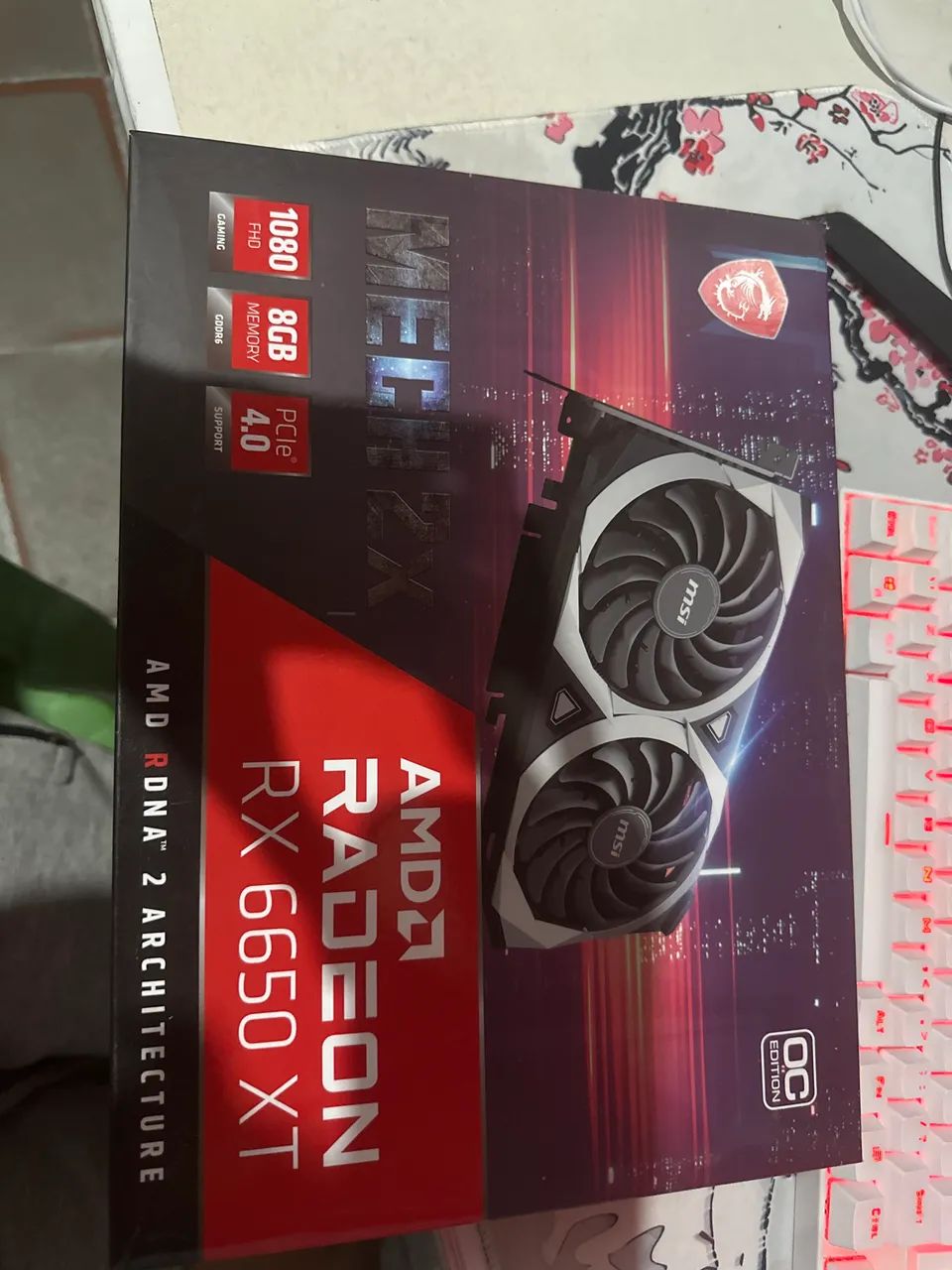 AMD RADEON RX 6650 XT 8GB 