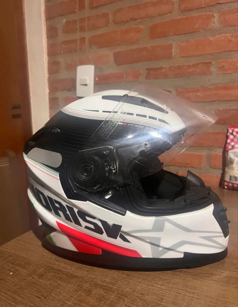capacete norisk ff302 soul grand prix 58 - Foto 4