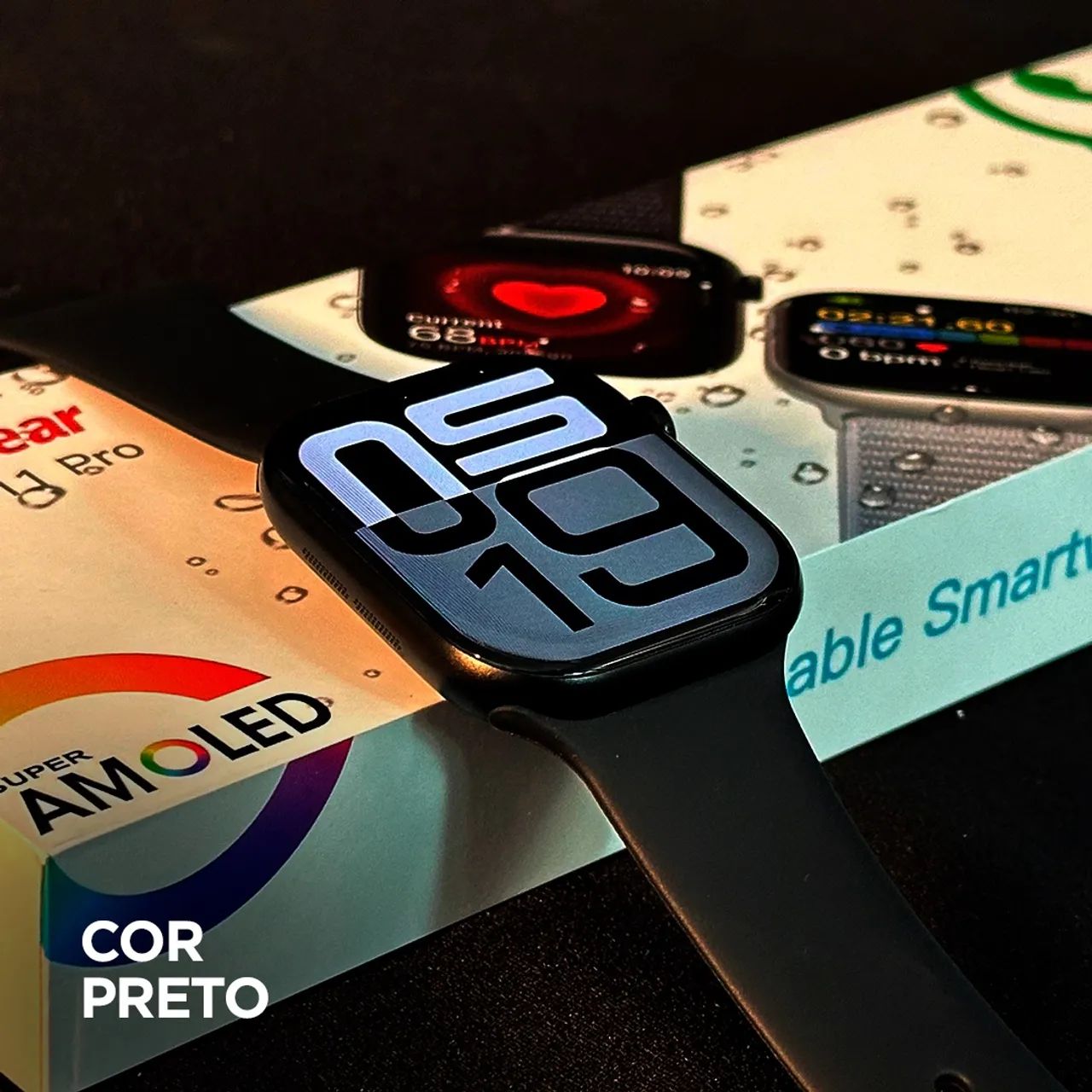 SMARTWATCH W11 PRO MICROWEAR AMOLED WHATSAPP CHATGPT - Foto 2
