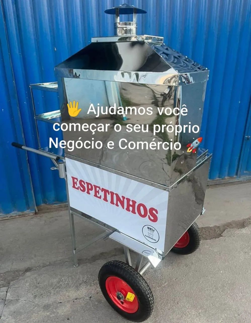 Carrinho para churrasco para o seu Negócio e Comércio  - Foto 3